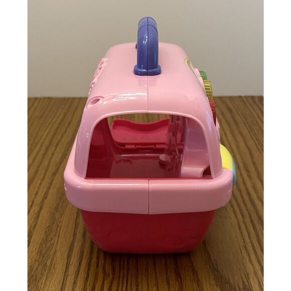 VTech Care For Me Learning Pet Carrier, Pink. Lights Sounds Interactive w/Dog - Picture 10 of 16